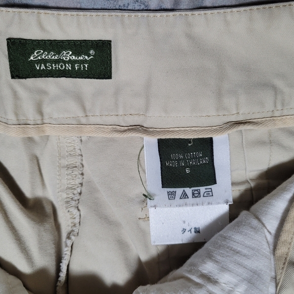 Eddie Bauer Vashion Fit‎ Khaki Cotton Capris, size 6 - Picture 7 of 9